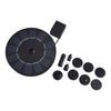 13cm/18cm Solar Fountain Solar Powered Fountain Waterfall Garden Decor Outdoor Bird Bath Fish Tank Pool Pond Fountain Floating