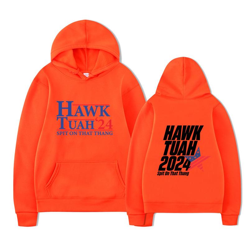 Hawk Tuah Spit on That Thang Hoodies Men Fashion Long Sleeve Sweatshirts Women Casual Harajuku Streetwear Sudaderas