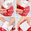50pcs Red Polka Dot Paper Popcorn Boxes, Multipurpose Snack Containers for Weddings, Birthdays, Anniversaries, Bachelor Parties