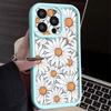 For iPhone 16 Pro Max Phone Case For iPhone 16e 15 14 13 12 Pro Max Plus 11 XR XS Flower Print Phone Case TPU Soft Shockproof Case Cover