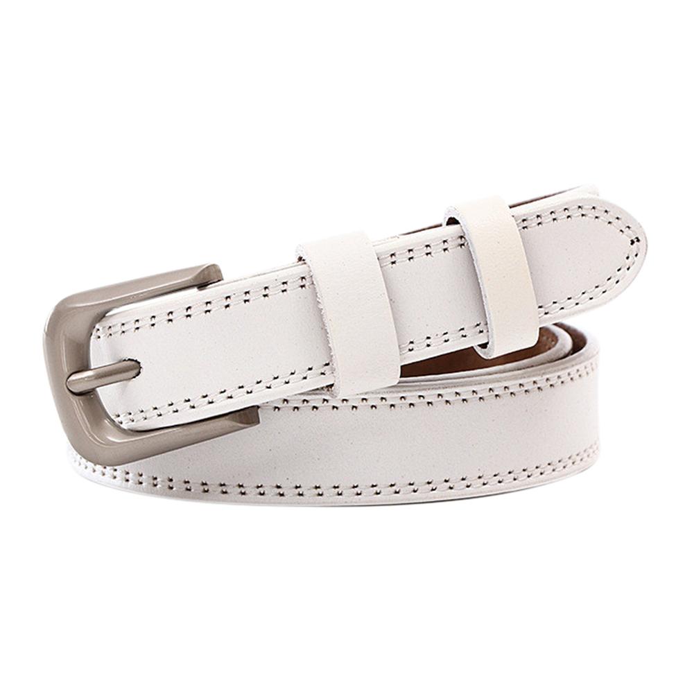Women Retro Pin Buckle Belt High Quality Leather Belt Fashion Cool Waist Decoration