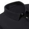 JOW Men's Business Tencel Linen Polo Shirt