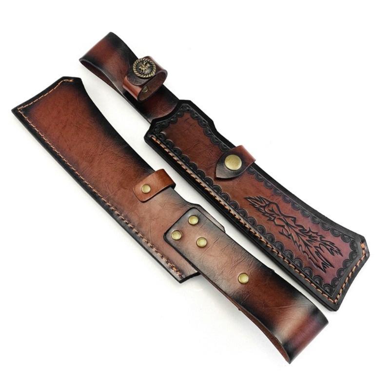 Taschenmesser-Scheiden Taschen Aufbewahrungsscheiden für gerade Messer mit Aufhängeringen Träger für gerade Messer Holster