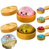 Boule Anti-Stress Dumpling Pailletée Avec Boîte Jouet Sensoriel à Presser Décompression Montée Lente Anti-Stress Cadeau Sensoriel