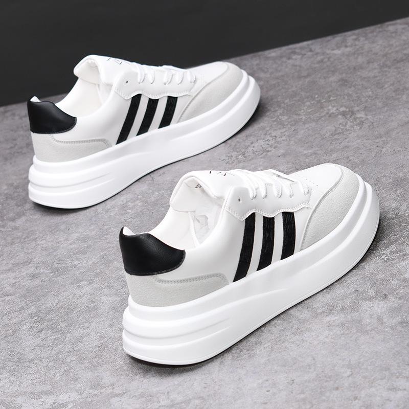 Thick-soled 22 new casual shoes spring and summer breathable heightening dad shoes 40