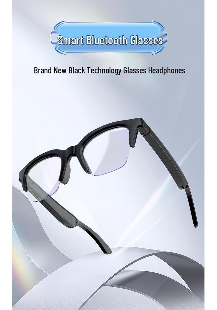 E60 Smart Audio Glasses: Discreet Design, Extended Battery, Lightweight Bluetooth Audio.