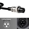 TANGSPOWER 54,6V 4A Intelligentes Ladegerät Für Kugoo C1/G2/M4 13S Li-Ionen-Akkupack - Schnellladung mit Lüfter, CE/FCC/UL-zertifiziert