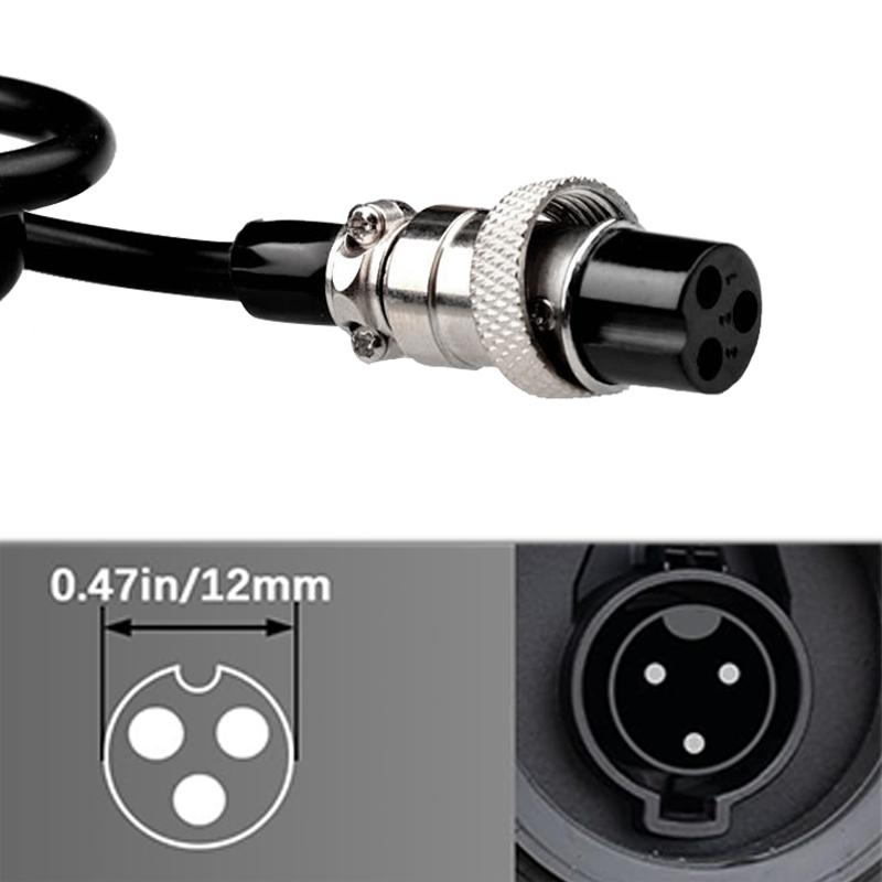 TANGSPOWER 54,6V 4A Intelligentes Ladegerät Für Kugoo C1/G2/M4 13S Li-Ionen-Akkupack - Schnellladung mit Lüfter, CE/FCC/UL-zertifiziert
