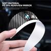 E90 Car For BMW 2pcs Carbon Fiber Car Rearview Mirror Rain Eyebrow Sticker For BMW M M3 M5 M6 X3 E46 E90 E39 F10 F20 F30 G20 E6