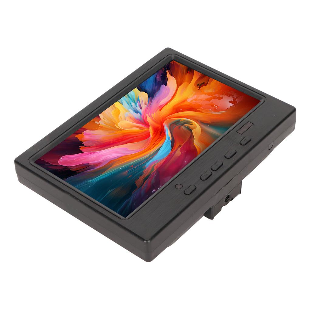 Monitor portabil de 7 inch, 1024x600, suportă interfață multimedia HD, afișaj portabil VGA AV cu