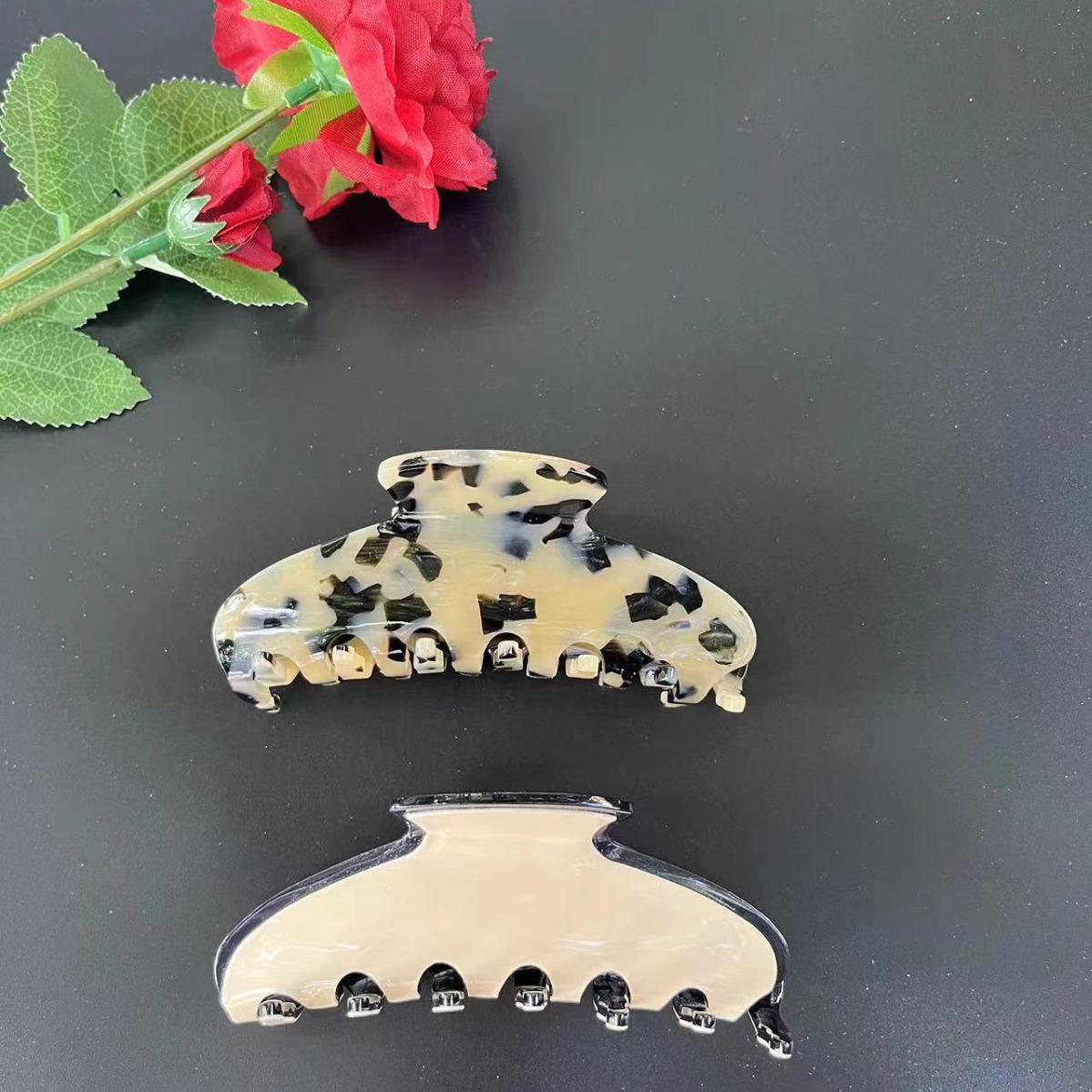 

Alexandre de Paris Elegant French Hair Claw: Versatile Updo Shark Clip