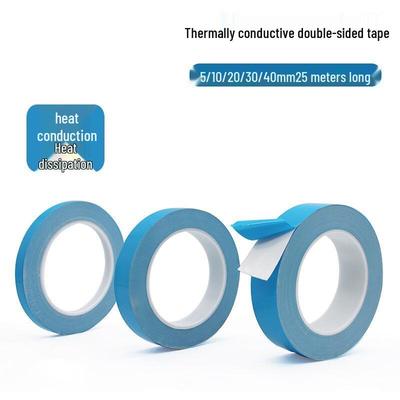 Hochtemperatur-Blaufilm Wärmeableitung Doppelseitiges Klebeband für LED-Panels