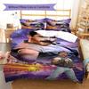 Queen Freddie Mercury Muster Bettwäsche, Steppbett Set Bettbezug Kissenbezug Zuhause Geburtstagsgeschenk (1 Bettbezug + 2 Kissenbezüge, ohne Füllung)