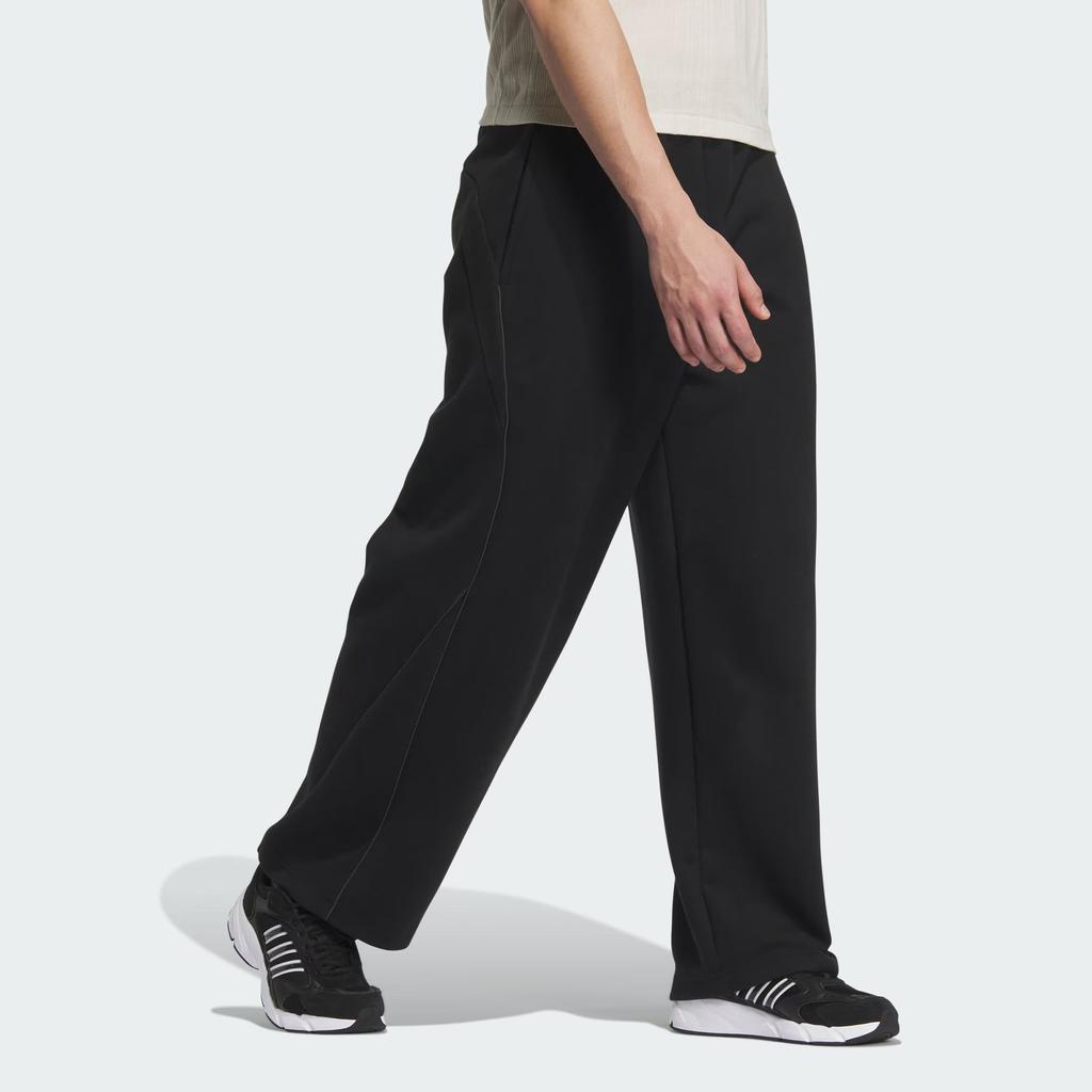Adidas FW24 Fustl Knit Tracksuit Bottoms Series Solid Color Fashion Versatile Casual Pants Men Bottoms Black JI8739