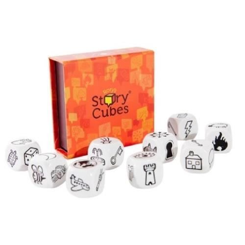 Jeu de société - STORY CUBES - Blanc - 8 ans et plus - Jeu de réflexion et stratégie