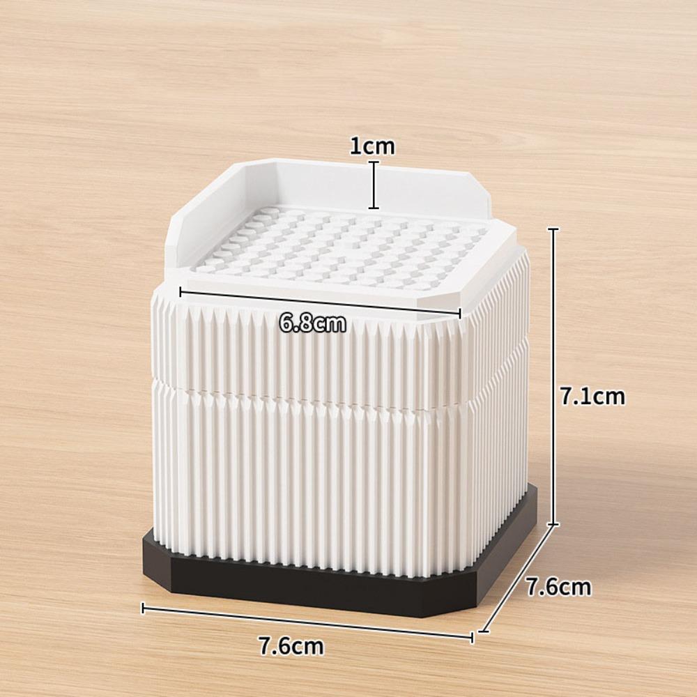 Professional Heavy-Duty Furniture Foot Pad Square Adjustable Bed Lifter Non-slip Washing Machine Support Refrigerator