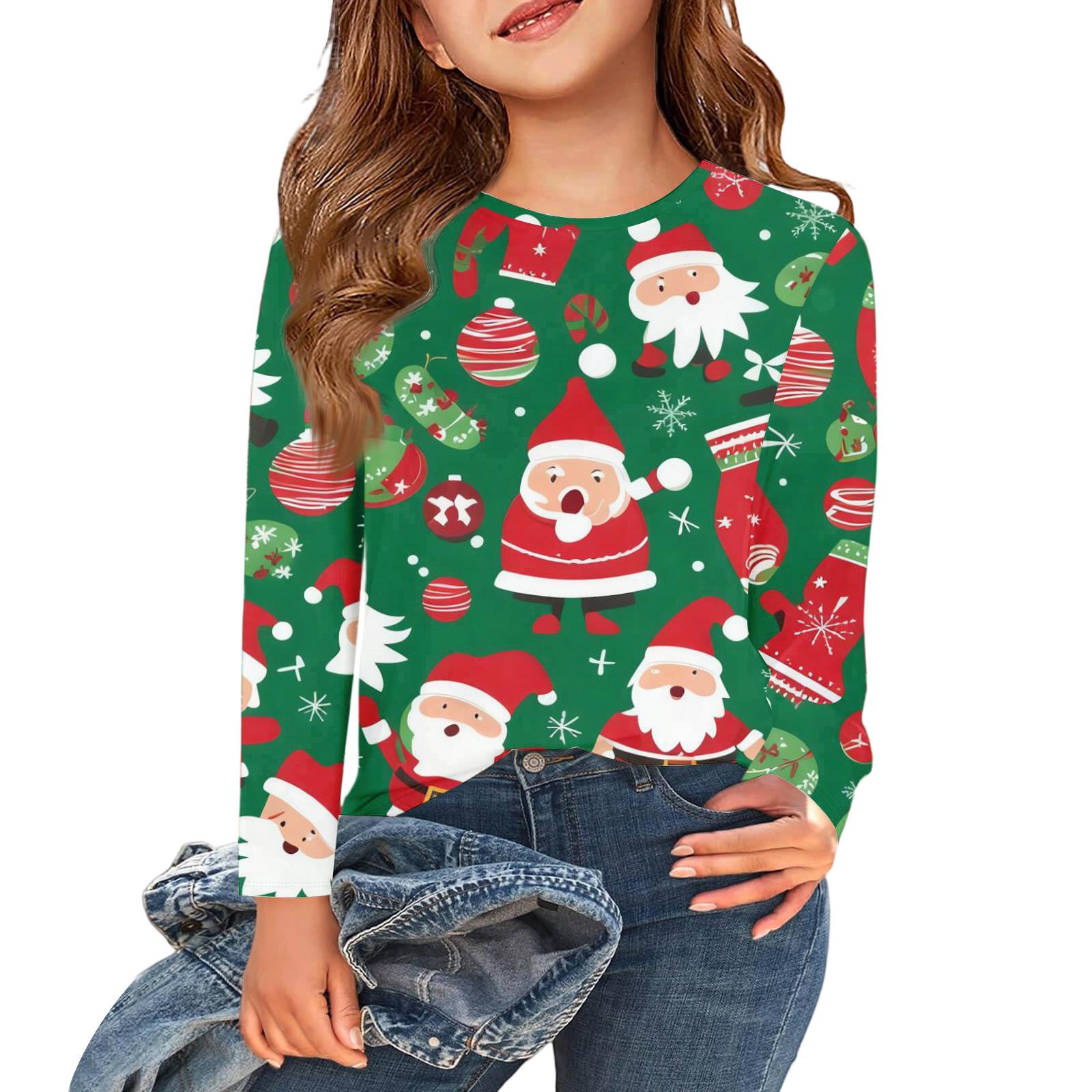 

Детский повседневный топ с круглым вырезом и длинным рукавом 160 винный