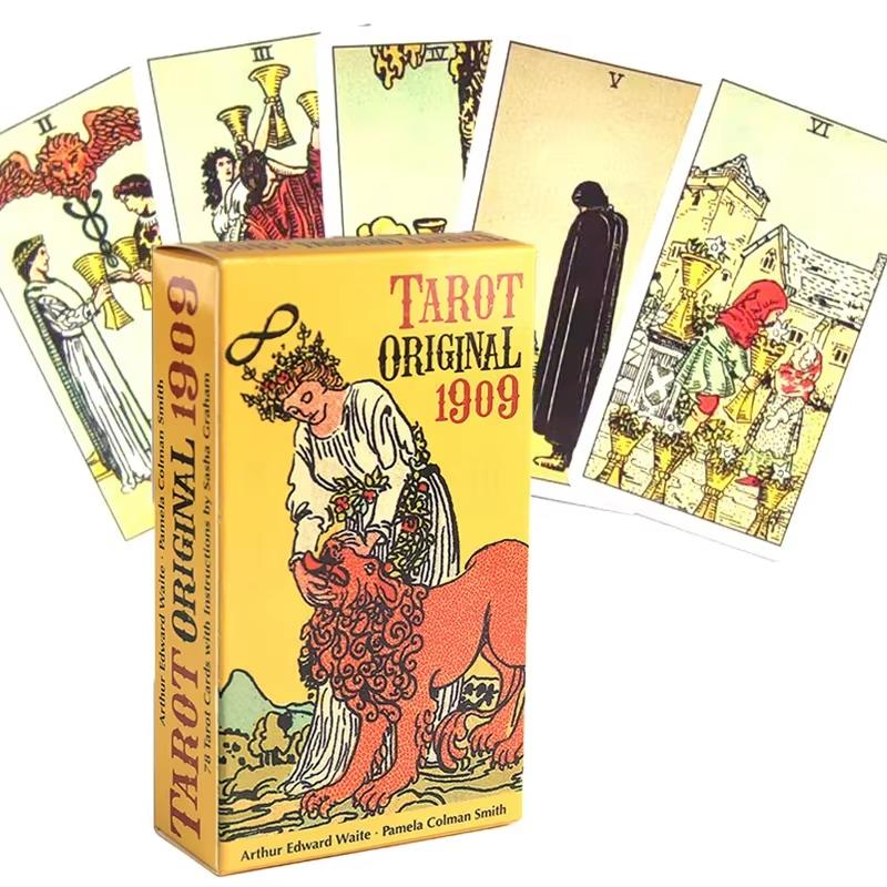 Оригинальная колода Таро 1909 года. Настольная игра Таро Райдера Уэйта Смита 1909 года. Гадание.