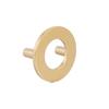 ZAMAK HANDLE MARITA MODEL Ø52 SATIN GOLD FINISH DIST. HOLE Ø52