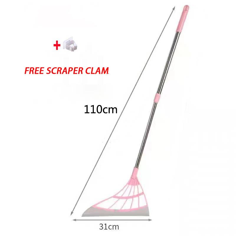 Silicone Magic Rubber Broom Mop Hand Dust Brooms Home Floor Cleaning Squeegee Wiper Toilet Bathroom Mops Witches Tools