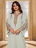 AB420 Middle East Women's Embroidered Cord Muslim Pullover Dress