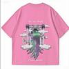 Fashion Leisure High-quality Comfortable Best-selling Light Cotton Short-sleeved and Couples Street Daily Style Printed T-shirts