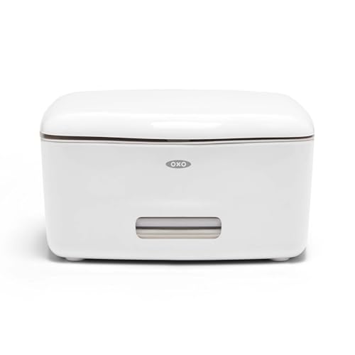 

OXO Wipes Dispenser - One-Handed Open/Close, Airtight, Keeps Wipes Drying Out, Wet Wipe Case/Container