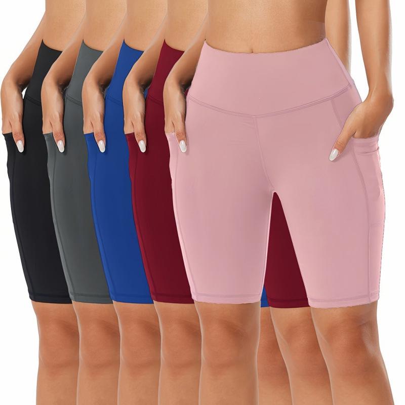 90994 High-Waisted Butt Lifting Yoga Shorts - Exclusive Design M