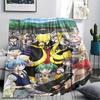 1 Stück Assassination Classroom Druck Flanelldecke, Hohe Qualität für alle Jahreszeiten, Heimdekoration, Wärme und Komfort, Perfekt für Weihnachtsgeschenke