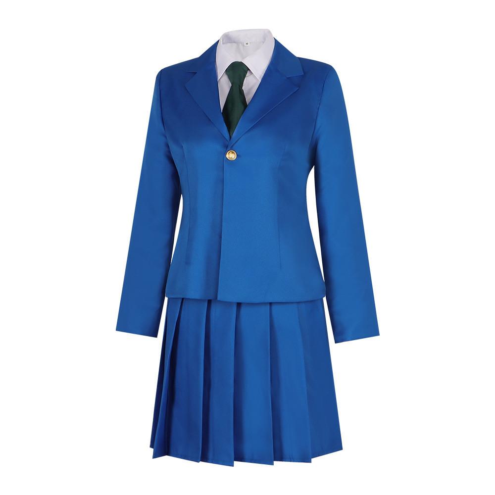 Detective Conan Cosplay Uniform Set With Polyester Fabric For Anime Role Play