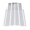 For 2008-2012 Honda Accord 4dr 6PC Chrome Door Window Pillar Post Covers Trims