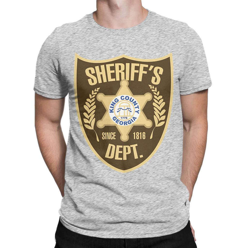 King County Sheriffs Departunisext Funny 100 Cotton Tshirt Deputy Sheriff Office Decor Tops Tees For Unisex