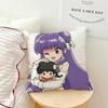 Anime Cute R-Ranma Akane Tendo R-Ranma Comfortable Soft Hogar Pillowcase For Sofa Living Room Bed Home Decor Protective Covers