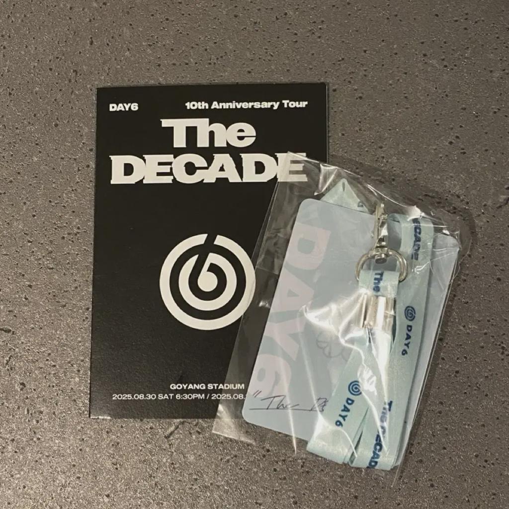 DAY6 10th Anniversary Tour The Decade Fanclub Kit Sealed 