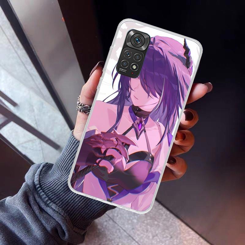 Honkai Star Rail Acheron Phone Case For Xiaomi Redmi Note 10 11 12 13 14 15 Pro Plus 11S 12S 14S 11T 11E 10S Soft TPU Back Cover