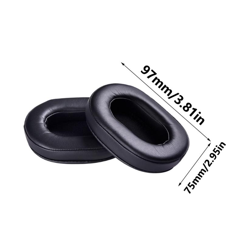 1 Pair Replacement Ear Pad Cups Earpad Memory Foam Cushions Cover For ATH-MSR7 MDR-7506 ATH-M50S MDR-CD900ST ATH-SX1