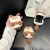 Plush backpack white cat for AirPods 1 apple bluetooth wireless headset cover 1/1/1 generation pro1 knitting