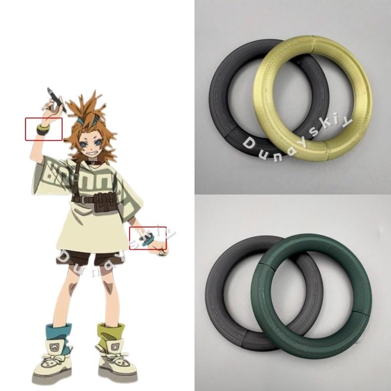 

Remurin Tisak Cosplay Anime Gachiakuta Wig Hair Tie Shoes Bracelet Accessory For Halloween Party Suit For Women Girl Dress One Size