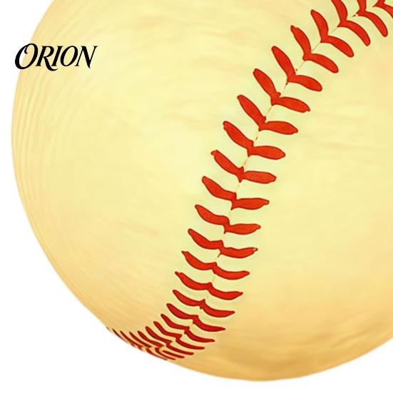 Baseball Collectibles Realistic Night Light, Desk Decor Lamp, Portable Ambient LED Bedside Lighting Ornament for Bedroom Office, Creative Sports