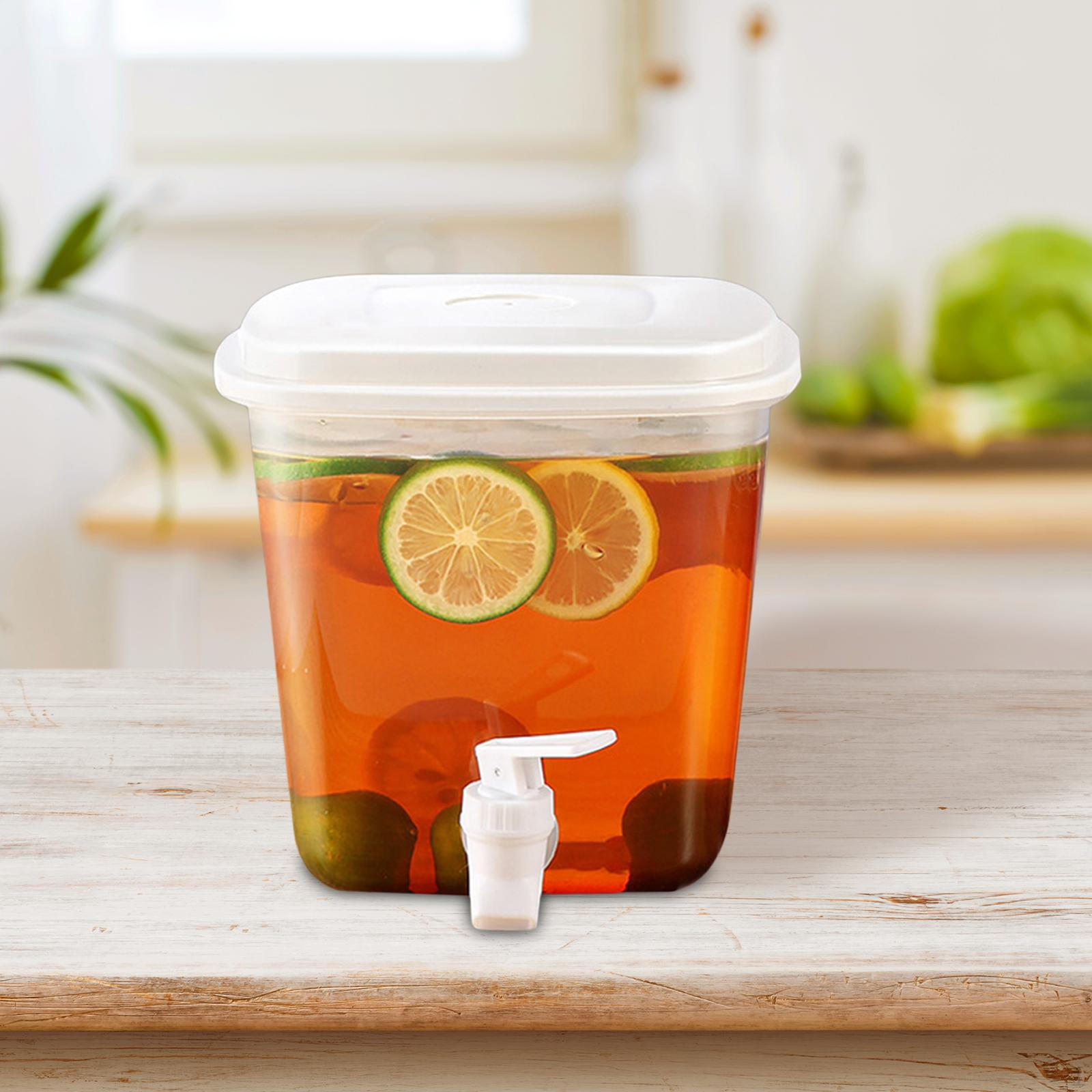 

Холодный чайник с краном для подачи охлажденных напитков для ежедневного использования на кухне 3.5L Square