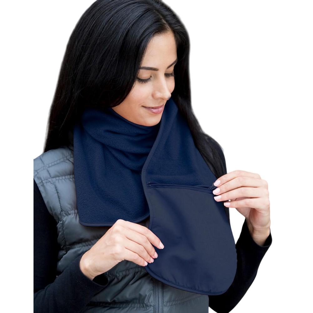 Result Winter Essentials Fleece Pocket Winter Scarf