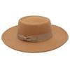 Wool Blend Felt Fedora Hat
