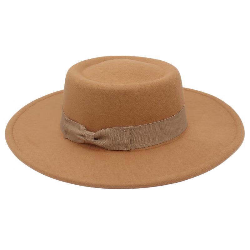 Wool Blend Felt Fedora Hat