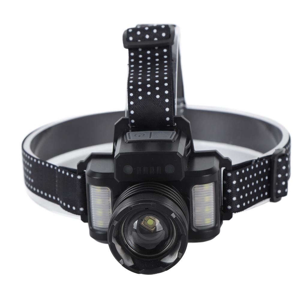 Headlamp Flashlight USB Rechargeable Super Bright LED Headlamp for Camping Night Fishing Cycling