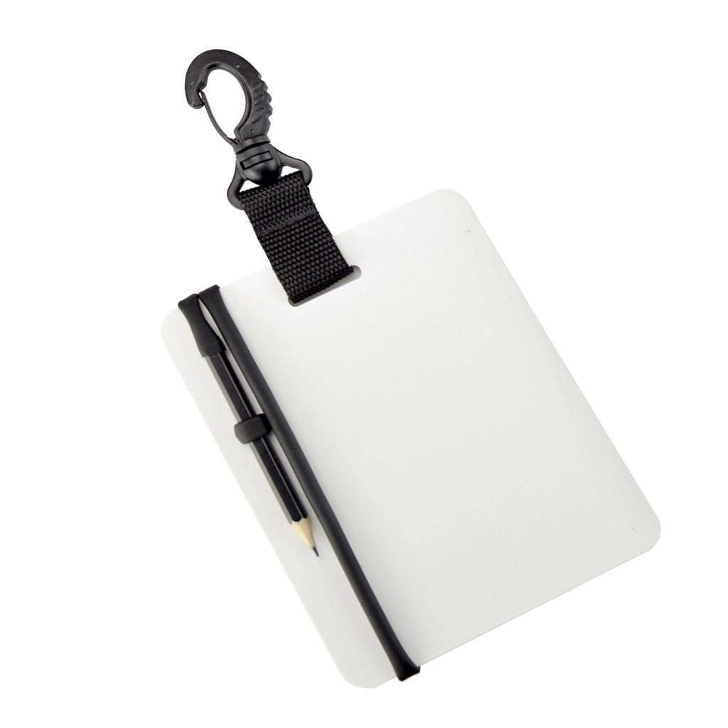 Underwater Writing Plate Board Diving Wordpad with Pencil and Quick Release Buckles Underwater Wordpad Easy To Use
