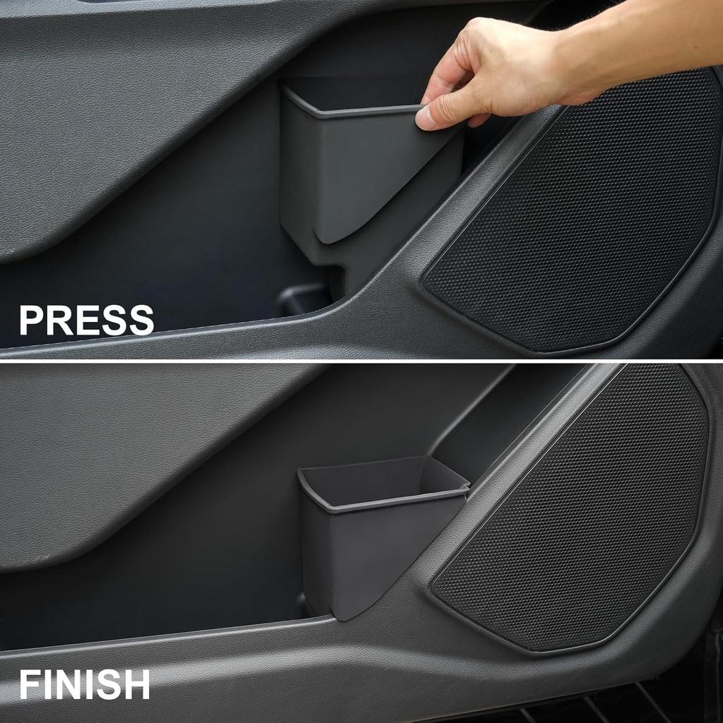 ELECFRESH 2 Compatible with Door Side Trash Can for Package -2025 2026 Ford Explorer,Trash can storage box suitable for Ford Explorer Accessories