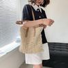 Bag Wenyi Fan Personality Weaving Hollow Pattern Women's Commuter Underarm Bag 24 Spring New Shoulder Handbag