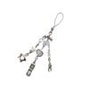 Handmade Beaded Phone Strap With Cute Charm For Girls Y2K Style Anti Drop Fashion Keychain Jewelry Accessory