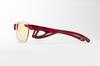 Zygospec Airsight Nose Padless UV Blue Light Red Sunglasses, Protection, Protection, Red, AS-001 RD,