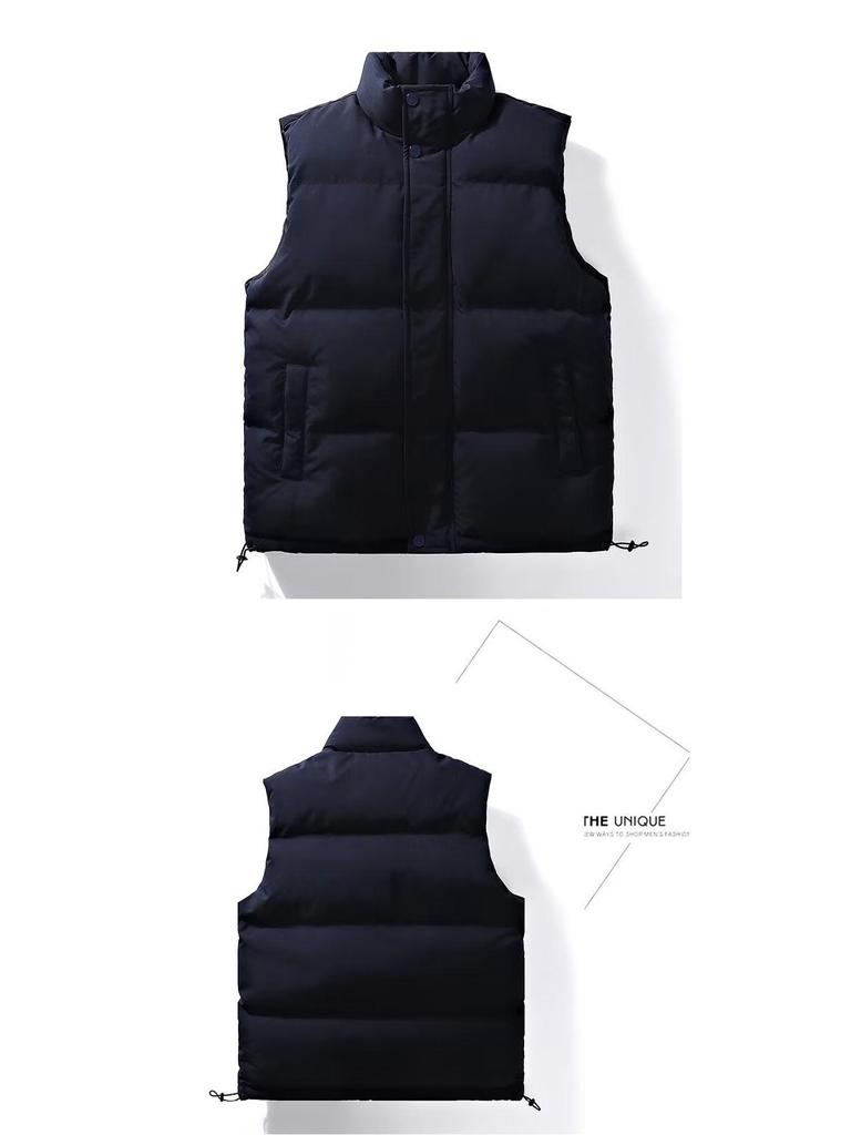 2025 Unisex Casual Down Vest - Versatile & Warm Autumn/Winter Outerwear
